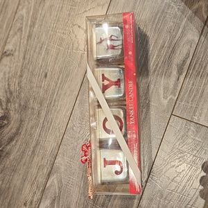 NWT Yankee Candle 3 different designs all in one gift 4 votive Candle Holders